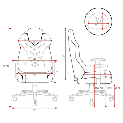 Sedia Gaming Diablo Chairs 1191 - Yestore