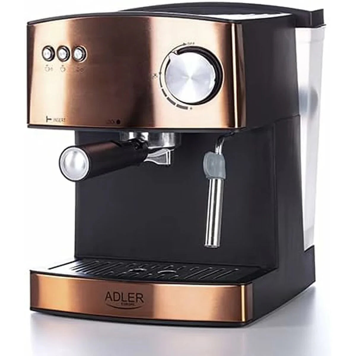 Caffettiera Express a Leva Adler AD 4404cr Nero Multicolore No 1,6 L - Yestore