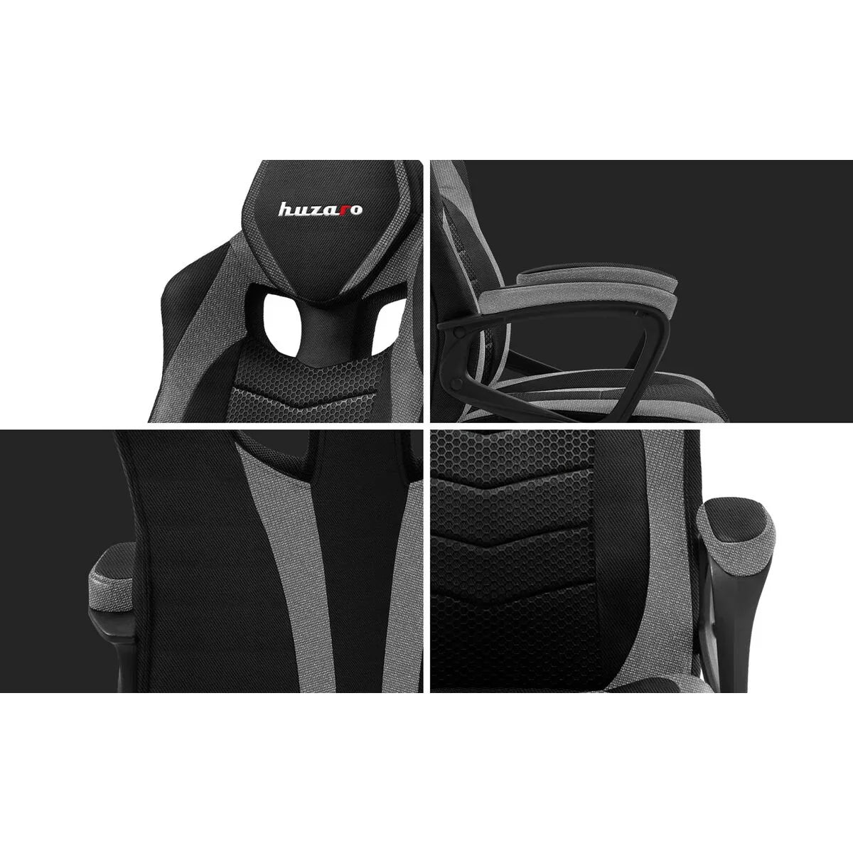 Sedia Gaming Huzaro FORCE 2.5 Nero Grigio - Yestore