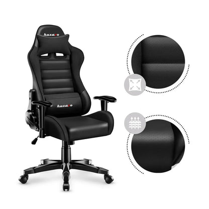 Sedia Gaming Huzaro HZ-Ranger 6.0 Black Nero - Yestore