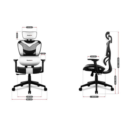 Sedia Gaming Huzaro HZ-Combat 8.0 White - Yestore