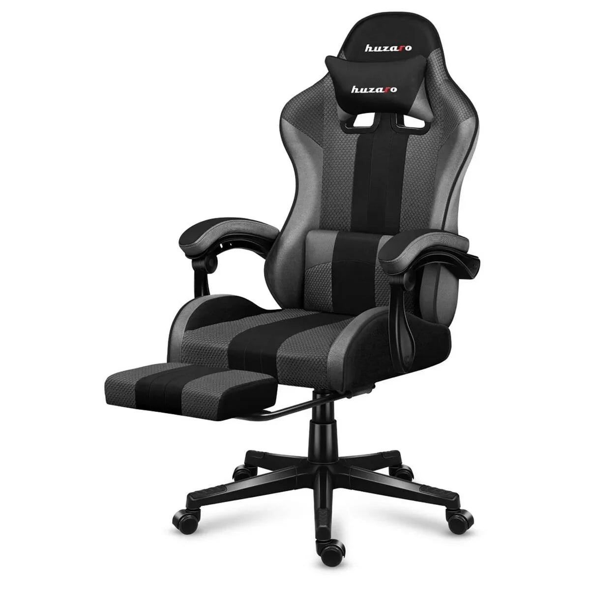 Sedia Gaming Huzaro HZ-Force 4.7 Nero Grigio - Yestore