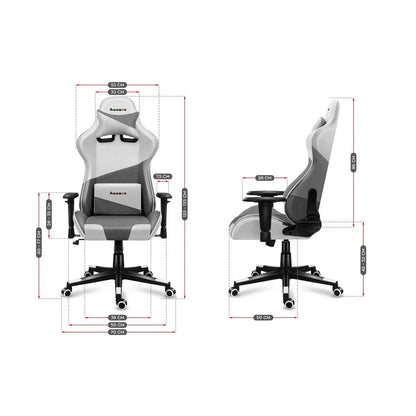 Sedia Gaming Huzaro Hz-Force 6.2 White Mesh Bianco - Yestore