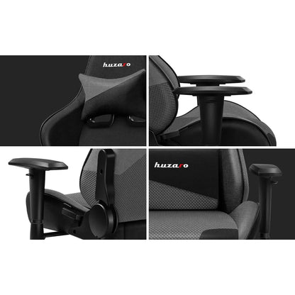 Sedia Gaming Huzaro Force 6.2 Nero/Grigio - Yestore