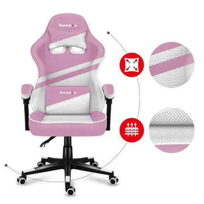 Sedia Gaming Huzaro HZ-Force 4.4 Pink Mesh - Yestore