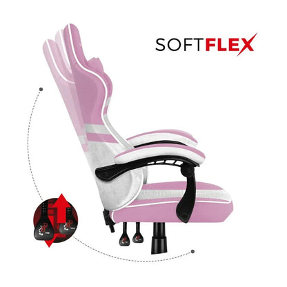 Sedia Gaming Huzaro HZ-Force 4.4 Pink Mesh - Yestore