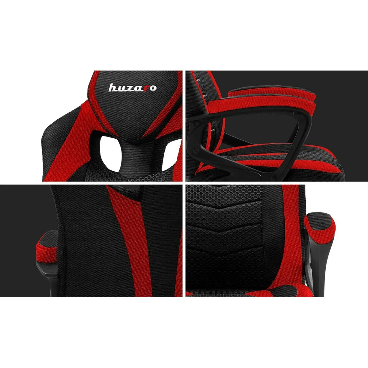 Sedia Gaming Huzaro FORCE 2.5 Nero Rosso Nero Rosso - Yestore