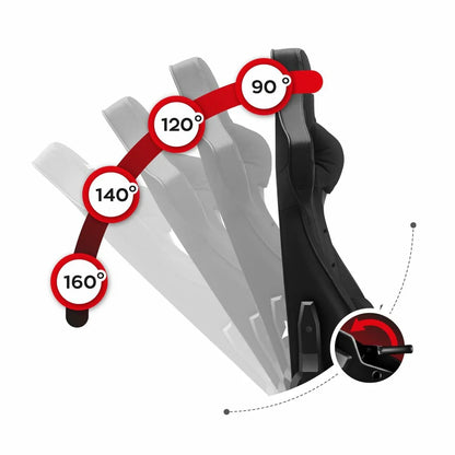 Sedia Gaming Huzaro HZ-Force 7.6 Black Nero - Yestore