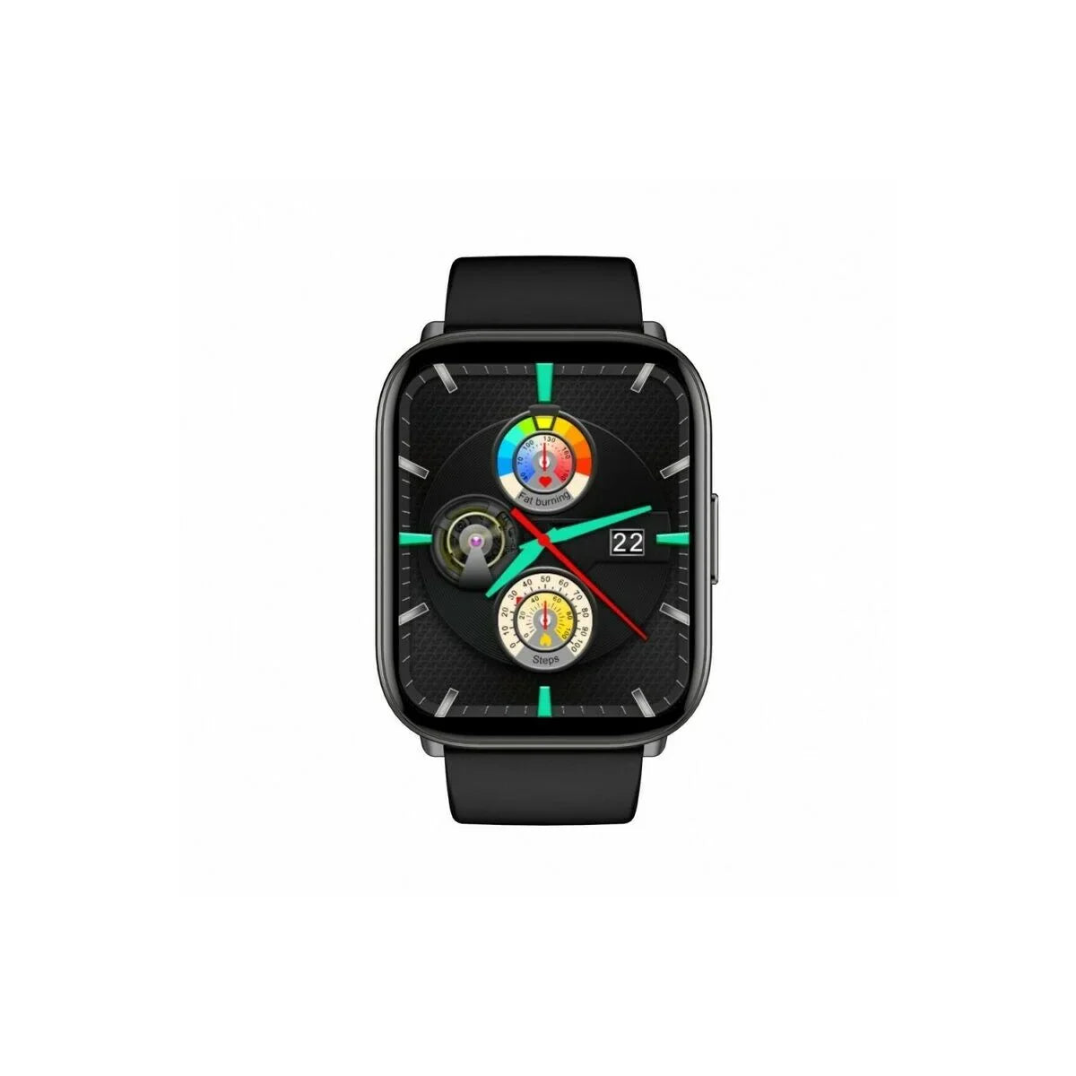 Smartwatch Oromed ORO FIT PRO GT BLACK Nero Grigio 1,78" - Yestore