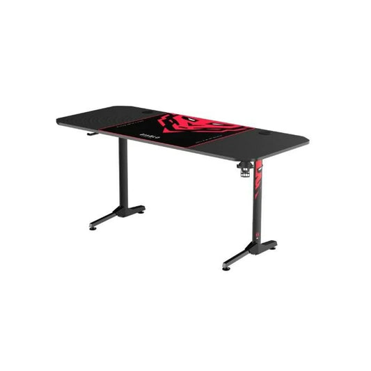 Scrivania Gaming Diablo Chairs 1470 Nero Rosso - Yestore
