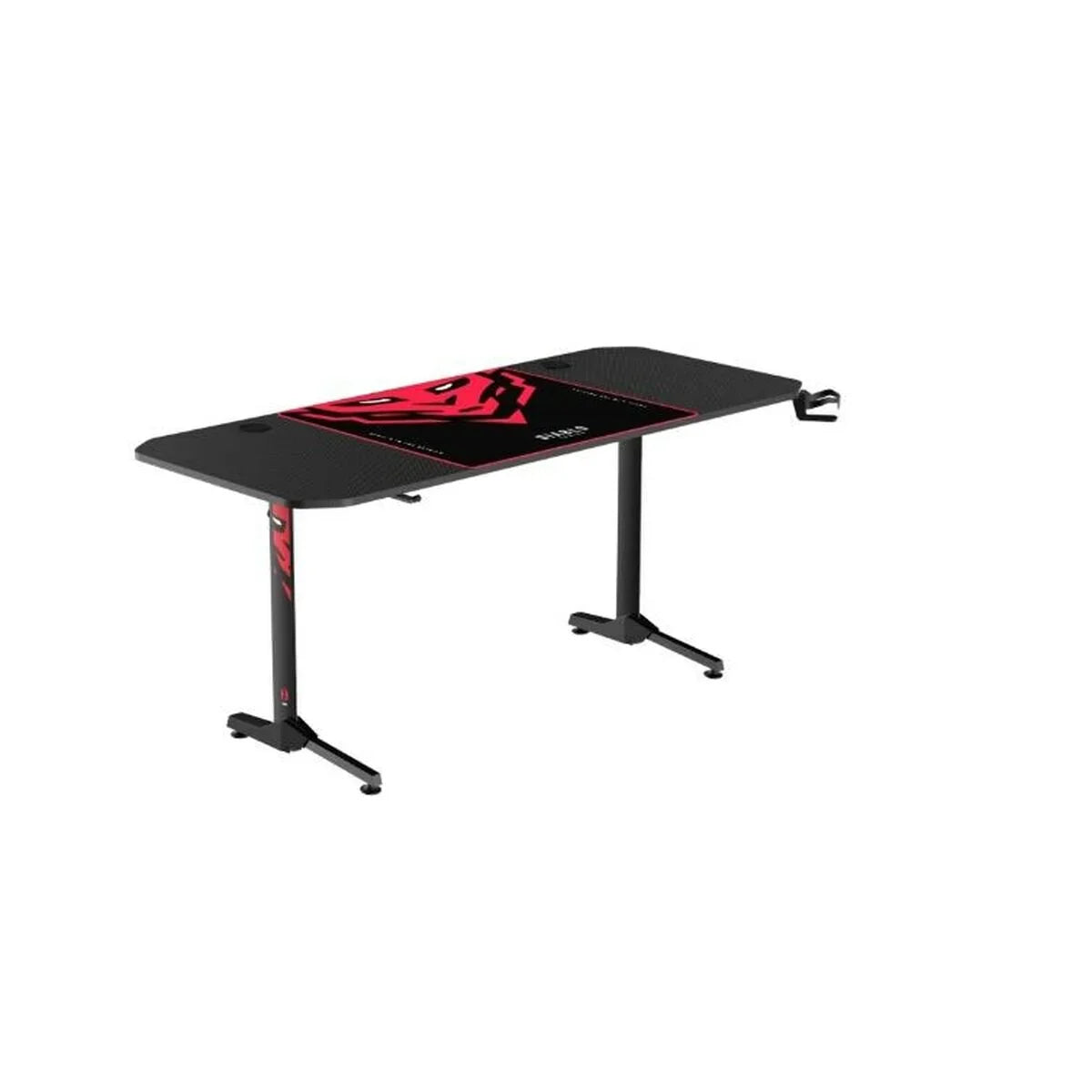 Scrivania Gaming Diablo Chairs 1470 Nero Rosso - Yestore