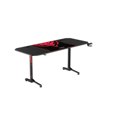 Scrivania Gaming Diablo Chairs 1470 Nero Rosso - Yestore