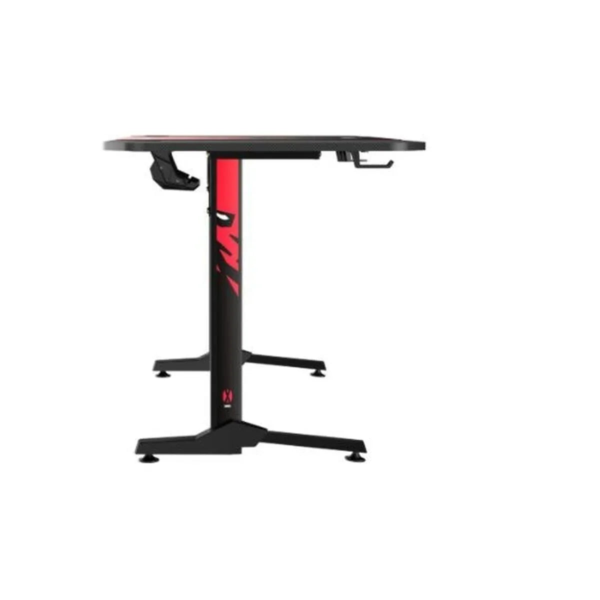 Scrivania Gaming Diablo Chairs 1470 Nero Rosso - Yestore