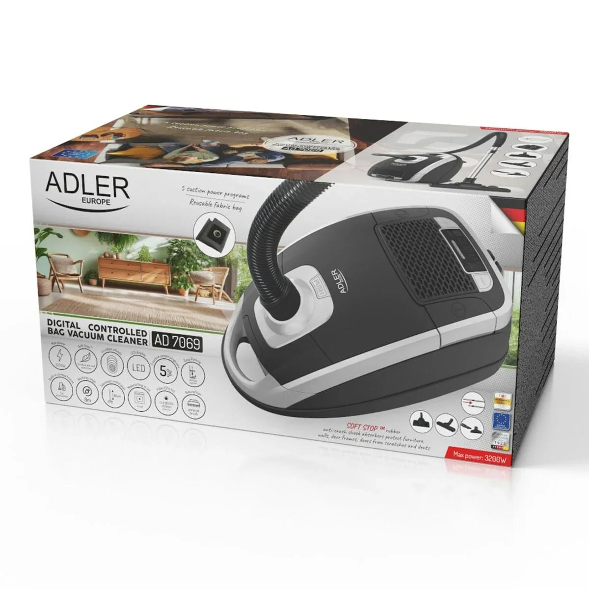Scopa Elettrica Adler AD 7069 - Yestore