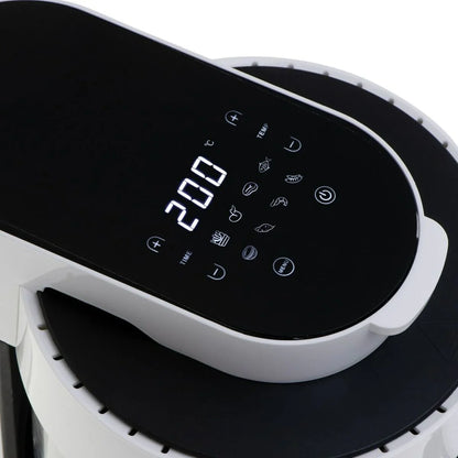 Friggitrice ad Aria Adler AD 6316 Bianco Nero 1200 W 3 L - Yestore