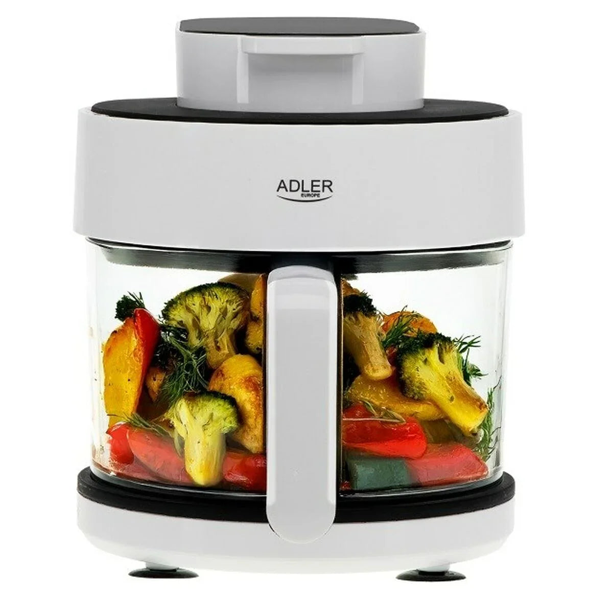 Friggitrice ad Aria Adler AD 6316 Bianco Nero 1200 W 3 L - Yestore