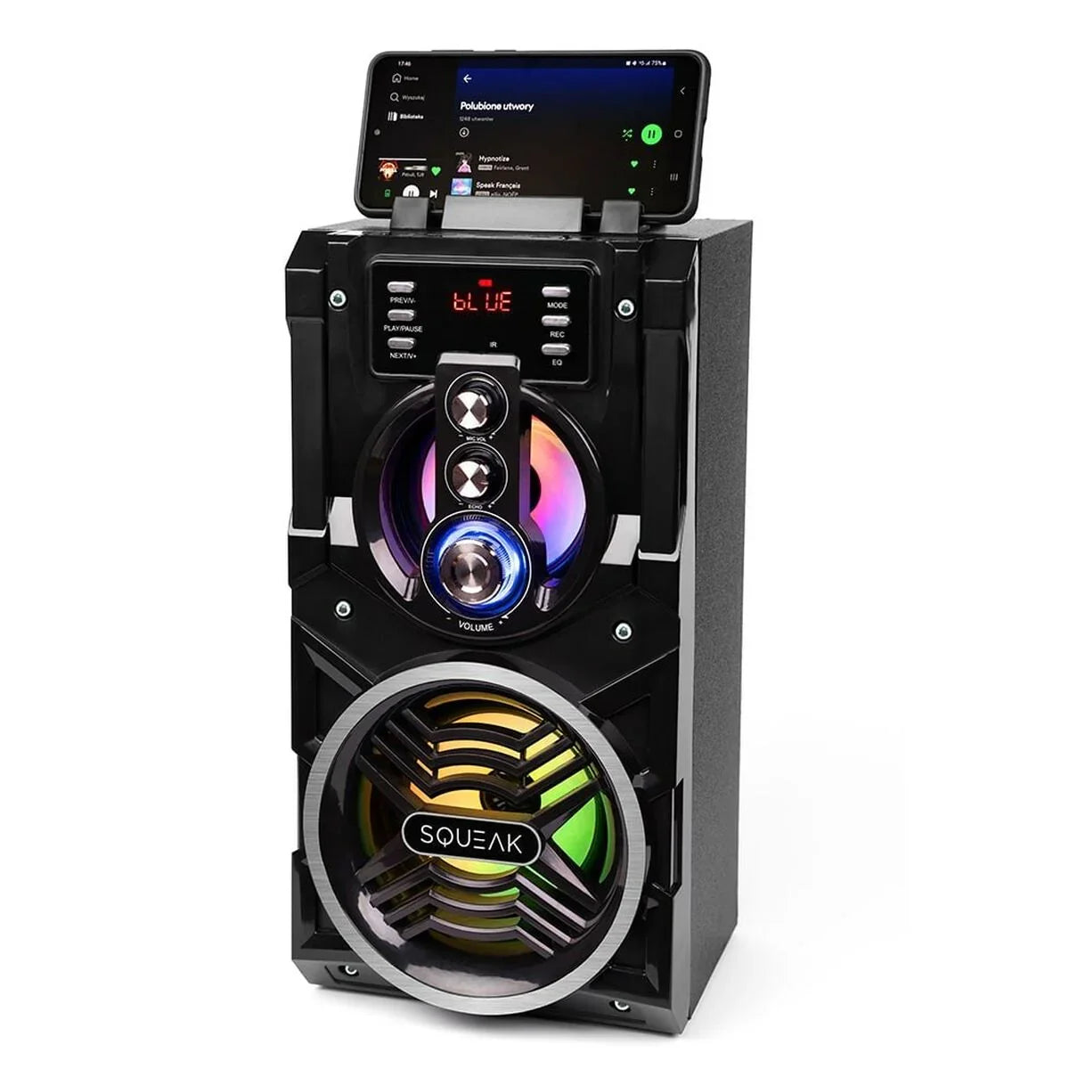 Altoparlante Bluetooth Portatile SQUEAK SQ1000 Nero 20 W - Yestore