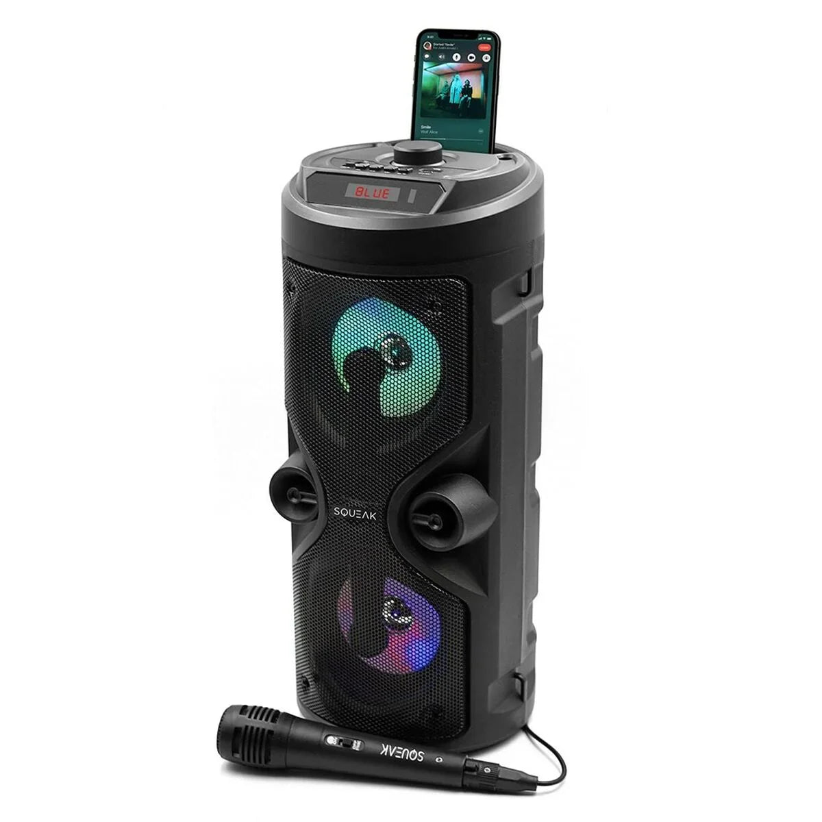 Altoparlante Bluetooth Portatile SQUEAK SQ1004 Nero 40 W - Yestore