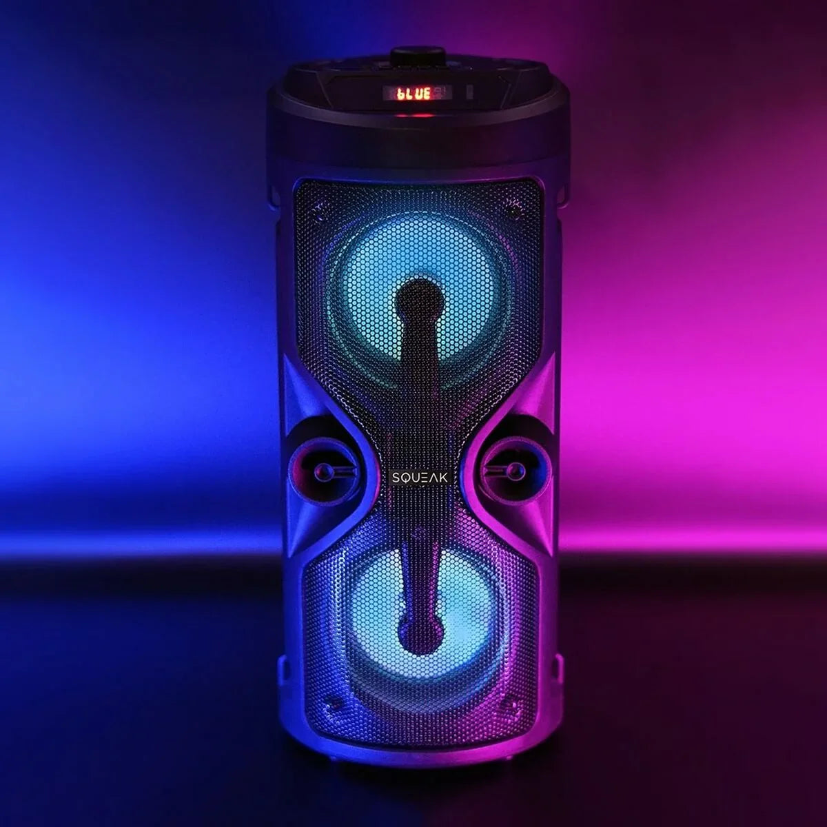 Altoparlante Bluetooth Portatile SQUEAK SQ1004 Nero 40 W - Yestore