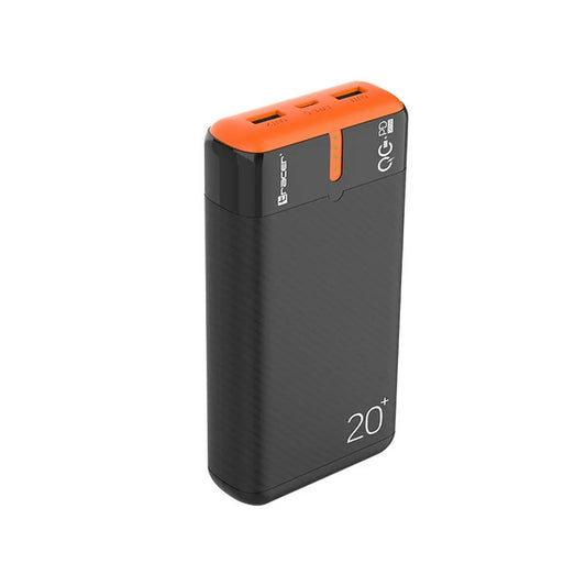 Powerbank Tracer TRABAT47516 Nero Arancio 20000 mAh 74 WH - Yestore
