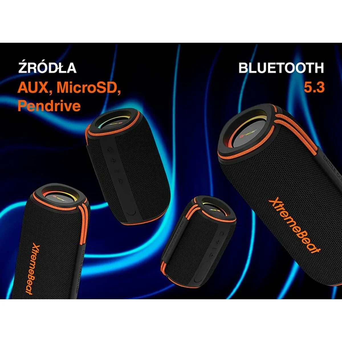 Altoparlante Bluetooth Portatile Tracer XtremeBeat Lite TWS Nero 10 W - Yestore