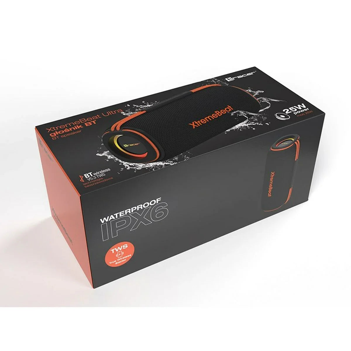 Altoparlante Bluetooth Portatile Tracer XtremeBeat Ultra Nero 25 W - Yestore