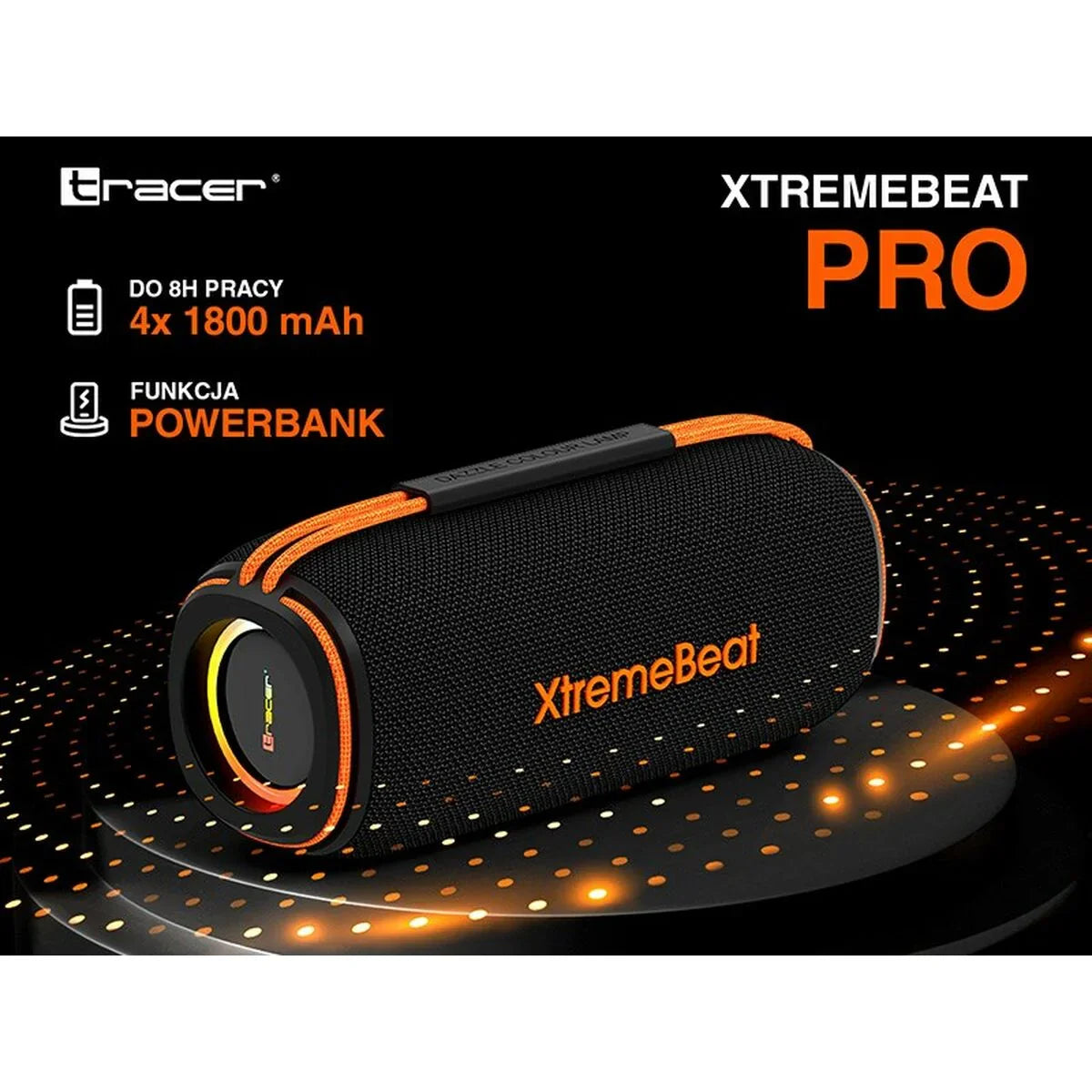 Altoparlante Bluetooth Portatile Tracer XtremeBeat Pro Nero 40 W - Yestore