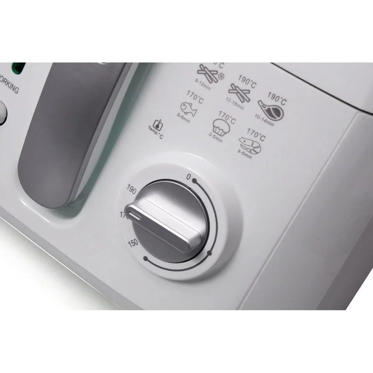 Friggitrice ad Aria Eldom FREET Bianco Grigio 1800 W 2,5 L - Yestore