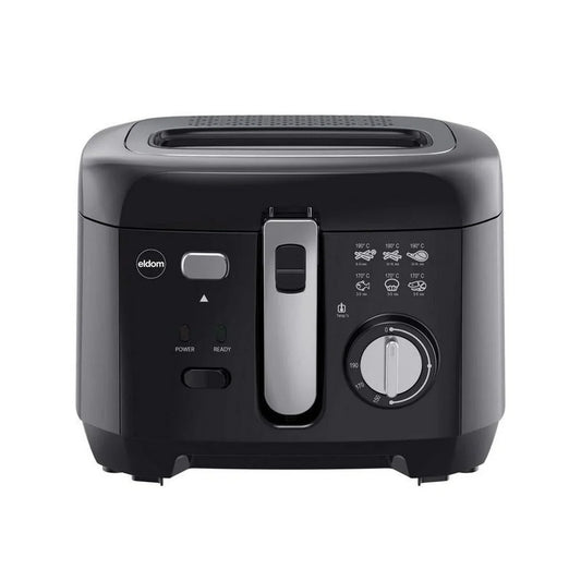 Friggitrice Eldom FR18C Nero 1800 W 2,5 L 27 x 21 x 2 cm - Yestore