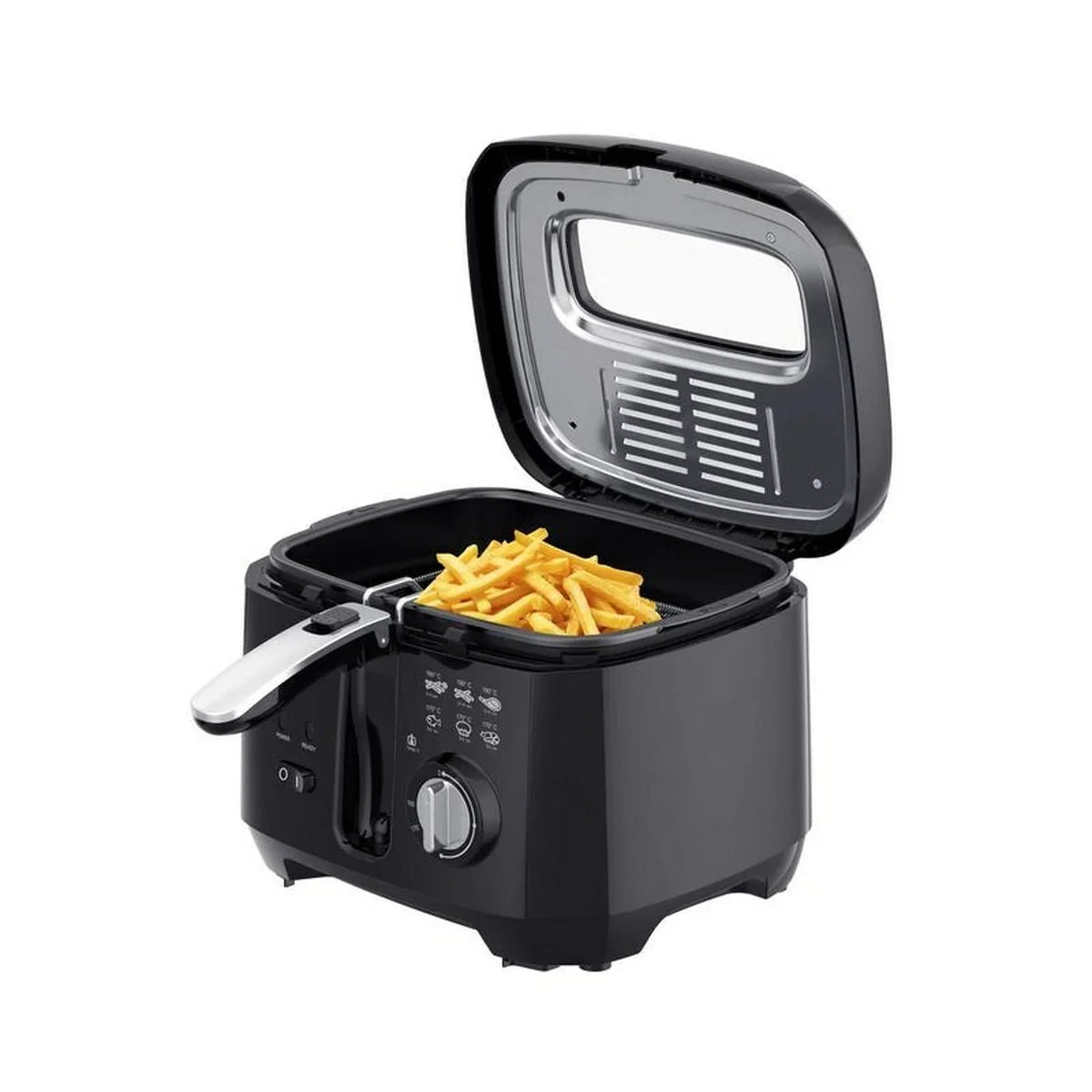 Friggitrice Eldom FR18C Nero 1800 W 2,5 L 27 x 21 x 2 cm - Yestore