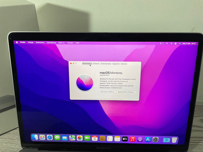MacBook Pro 13" 2017 | i5 | 16GB RAM | 512GB SSD | Touch Bar | Grigio
