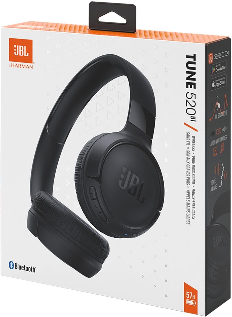 Cuffie JBL Tune 520BT Bluetooth On Ear Con Microfono