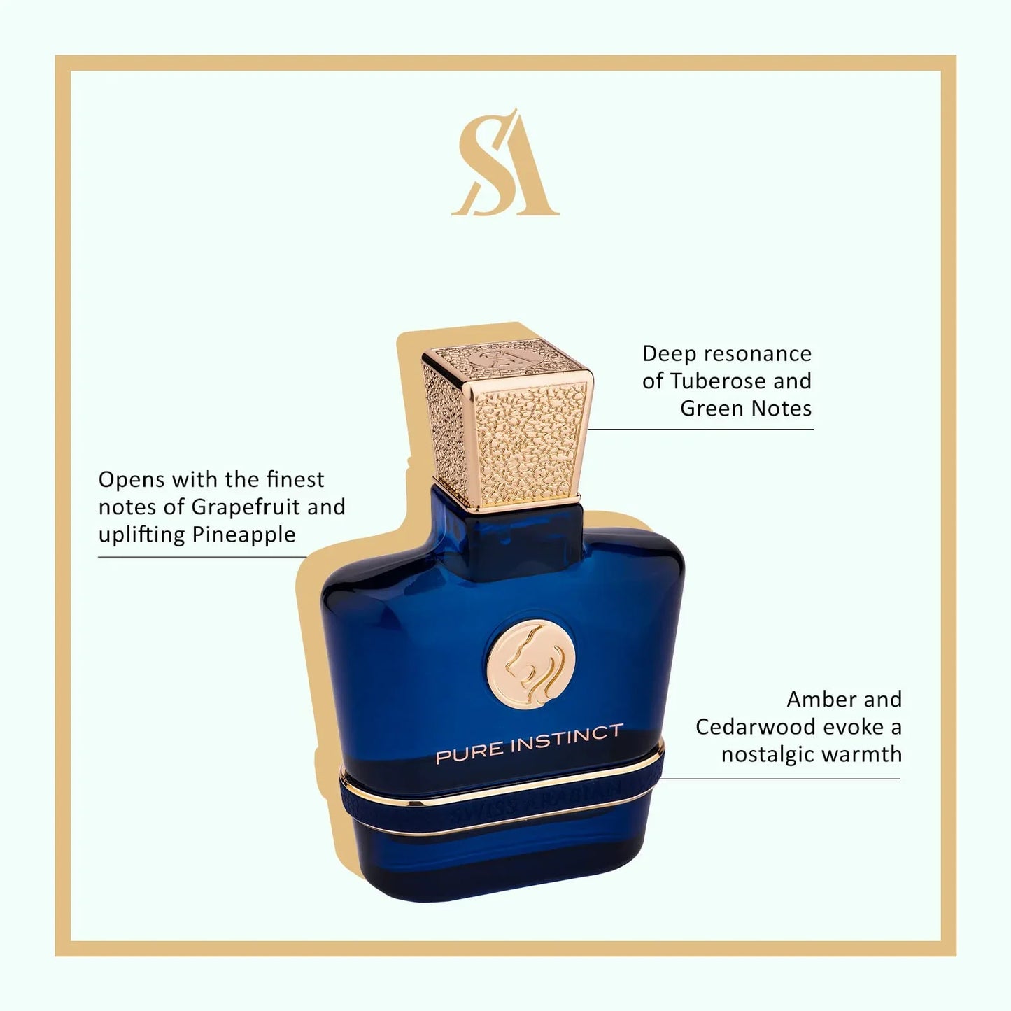 Profumo Uomo Swiss Arabian PURE INSTINCT - Yestore
