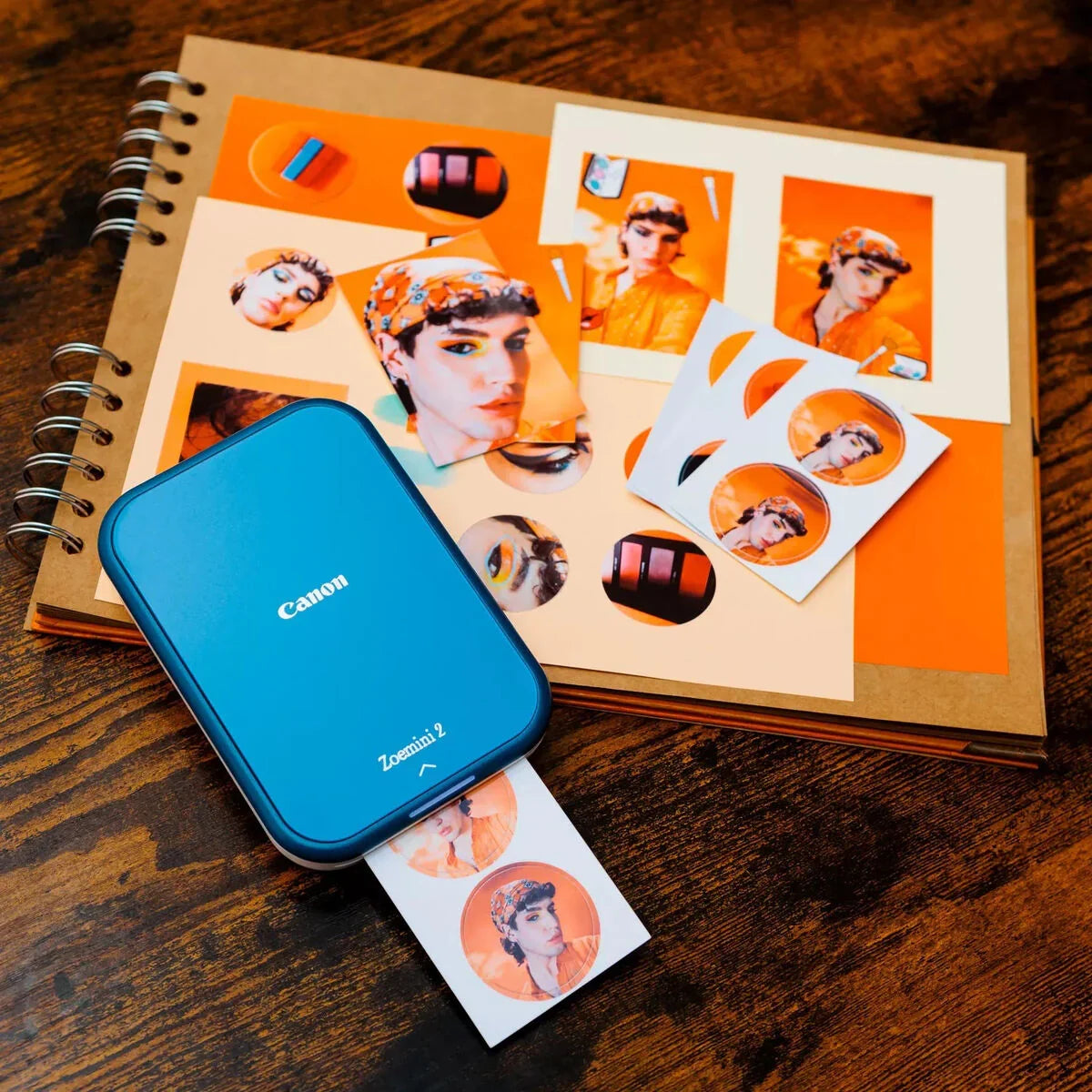 Photogrpahic Printer Canon Zoemini 2 Blue - Yestore