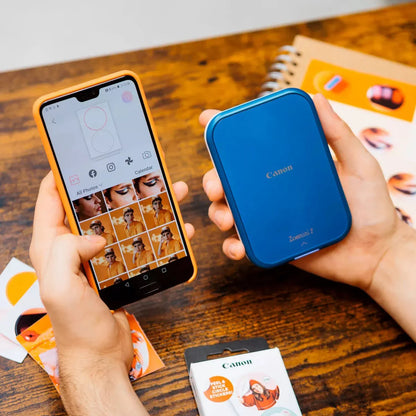 Photogrpahic Printer Canon Zoemini 2 Blue - Yestore