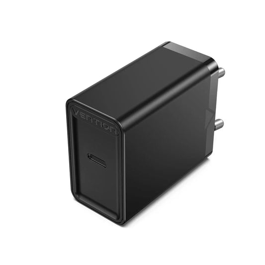 Caricabatterie da Parete Vention FADB0-EU 20 W Nero - Yestore