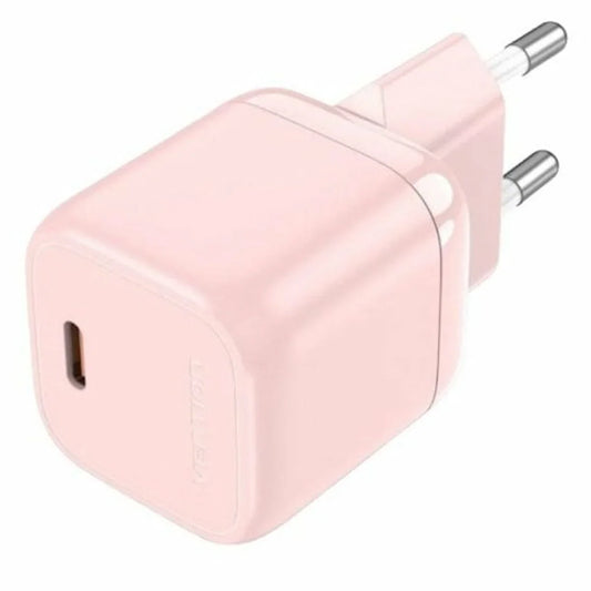 Caricabatterie da Parete Vention FAKP0-EU Rosa 30 W USB-C - Yestore