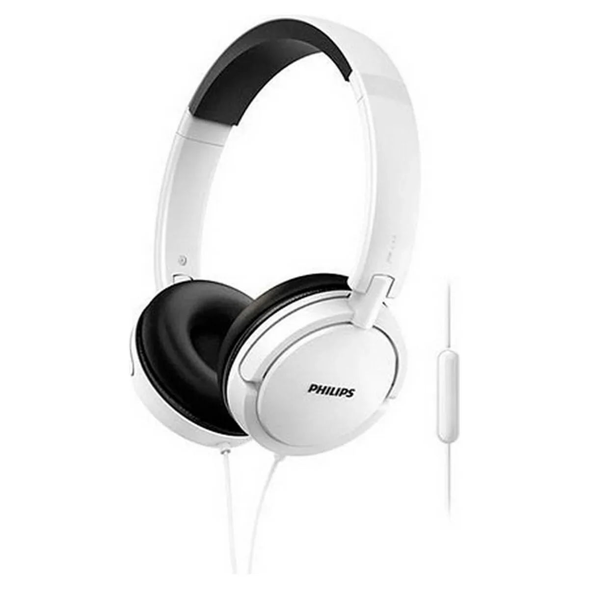 Headphones with Headband Philips White With cable - Yestore