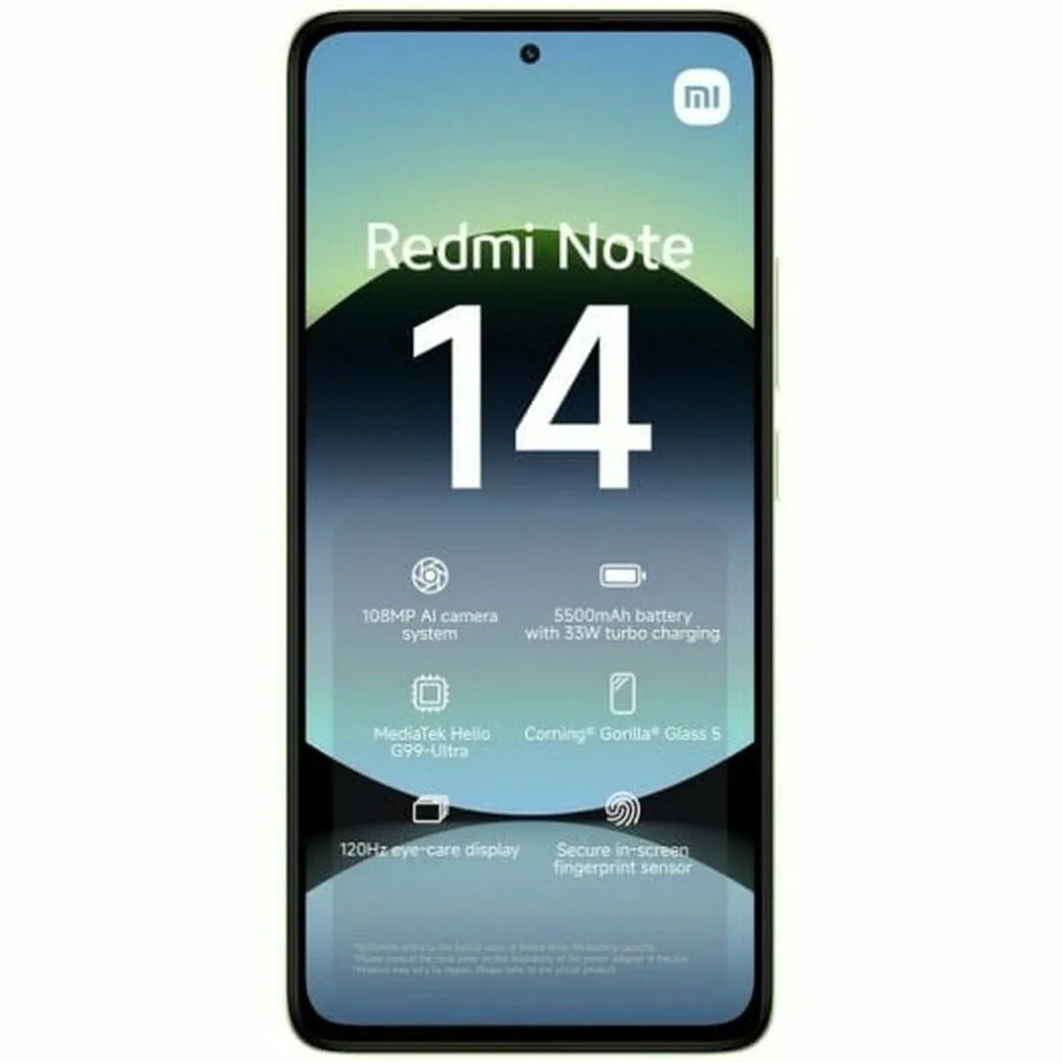 Smartphone Xiaomi REDMI NOTE 14 6,67" 8 GB RAM 256 GB Verde - Yestore