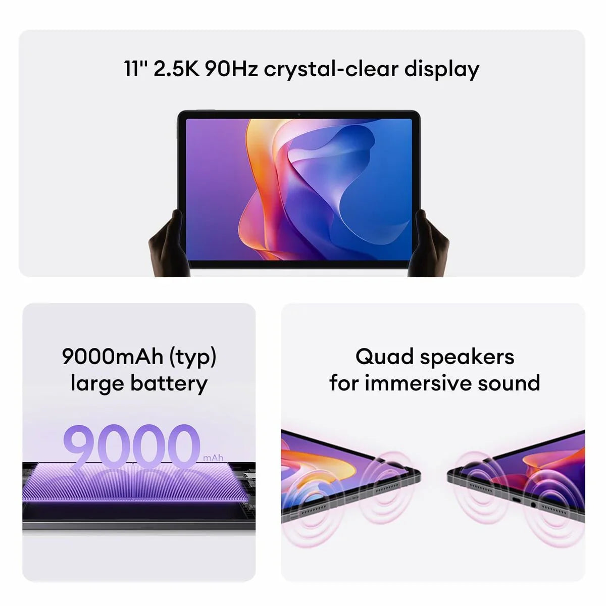 Tablet Xiaomi 25040RP0AG 11" Octa Core 4 GB RAM 128 GB Grigio - Yestore