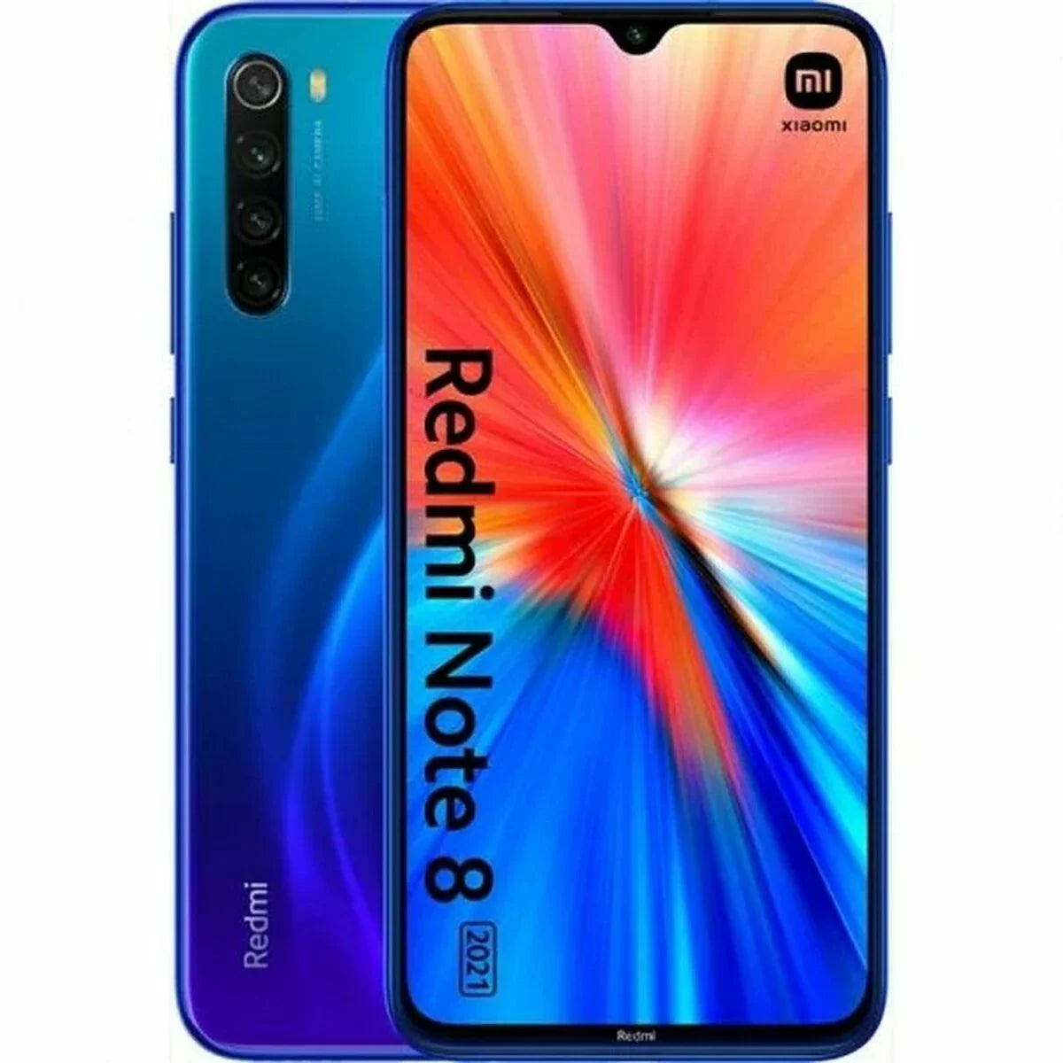 Smartphone Xiaomi Redmi Note 8 (2021) 6,3" MediaTek Helio G85 4 GB RAM 64 GB Blue - Yestore