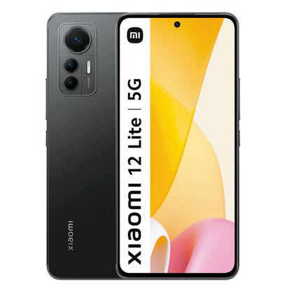 Smartphone Xiaomi 12 Lite 5G 6,55" 5G 3840 x 2160 px 6,55" Snapdragon 778G 8 GB RAM 128 GB Black 128 GB - Yestore