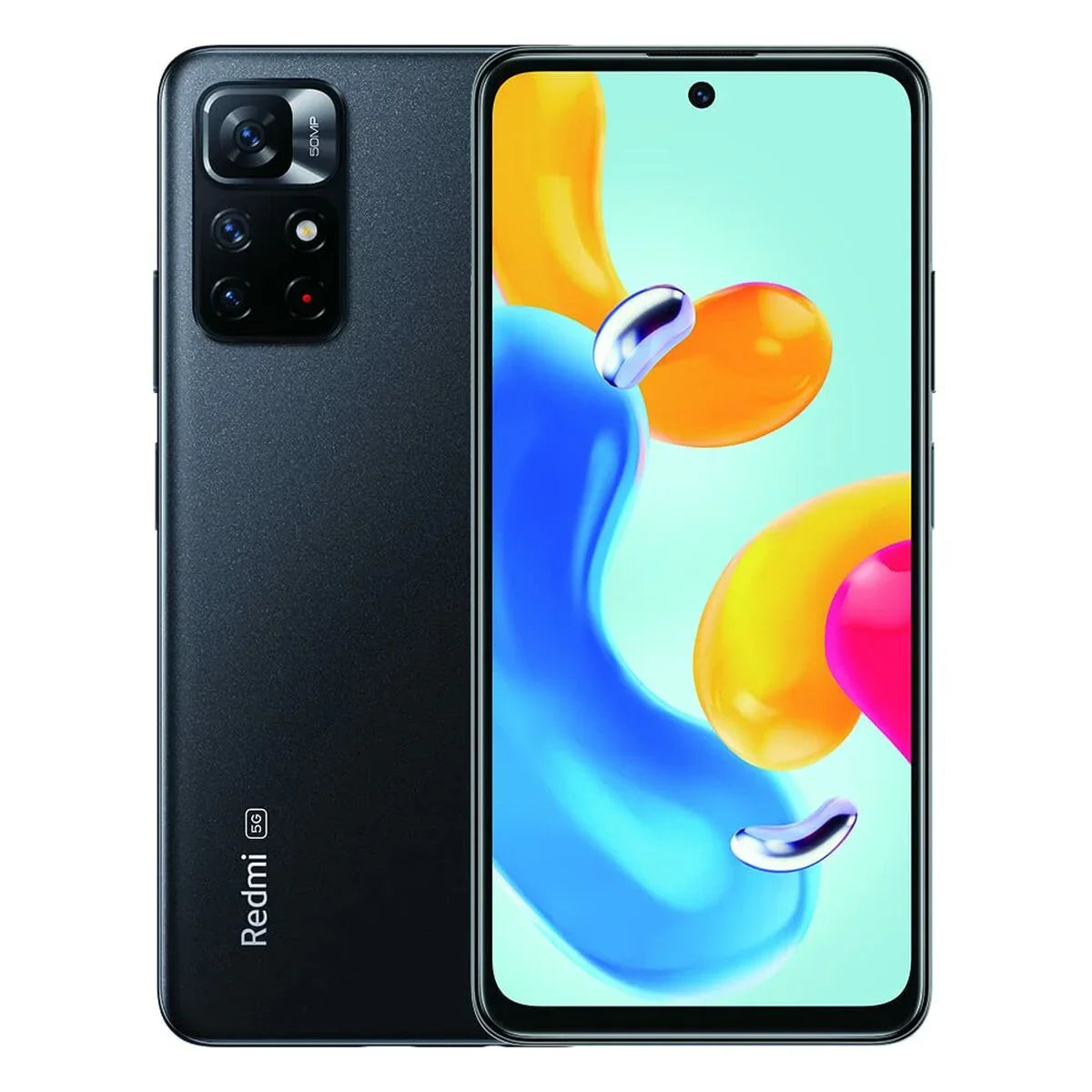Smartphone Xiaomi Redmi Note 11S 5G 6,6" ARM Cortex-A55 4 GB RAM 64 GB Black Midnight black - Yestore