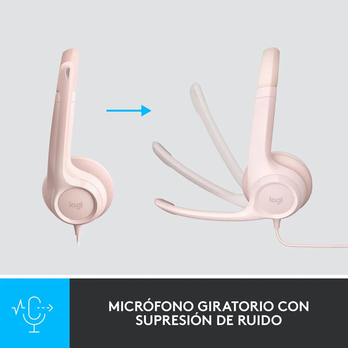 Headphones Logitech 981-001281 - Yestore