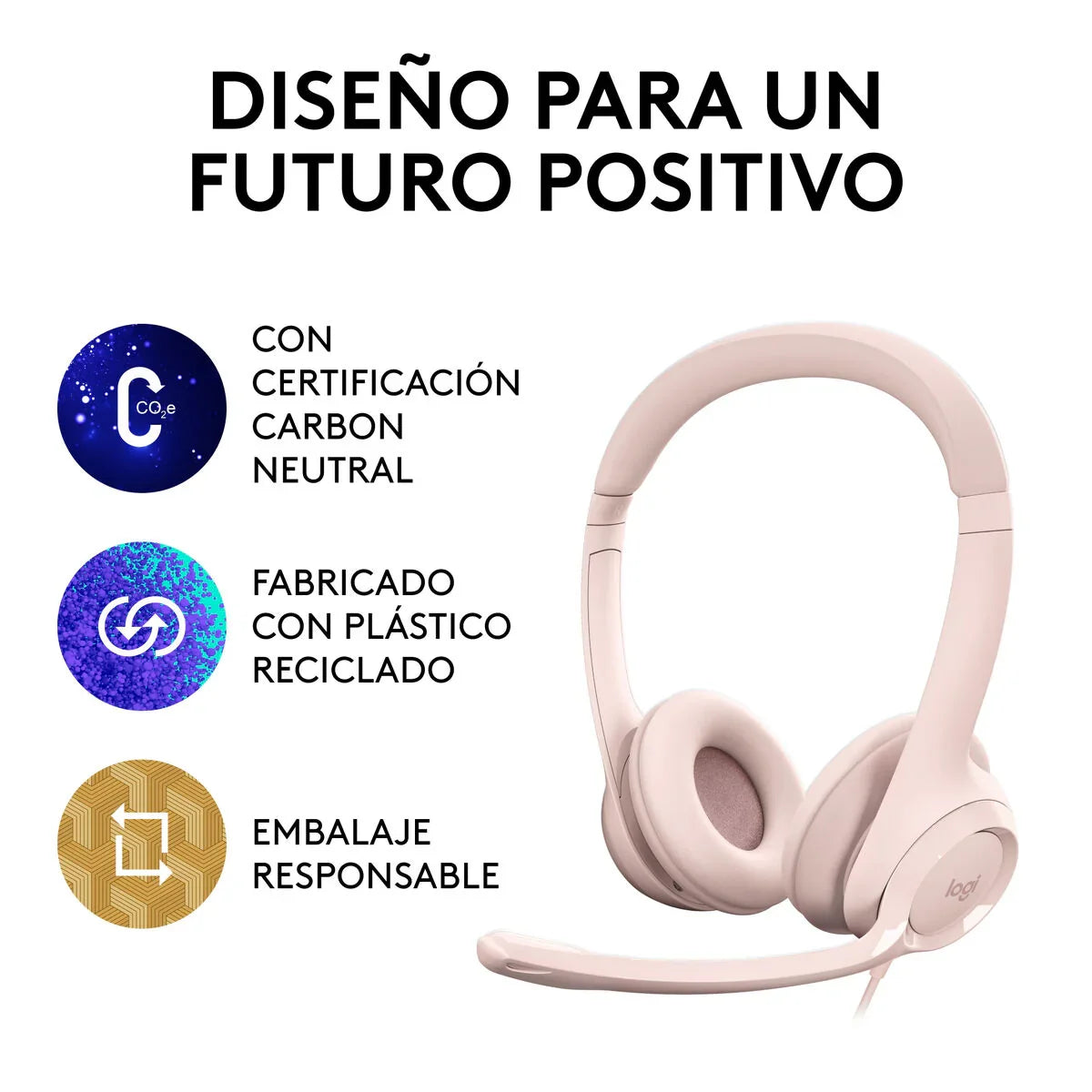 Headphones Logitech 981-001281 - Yestore