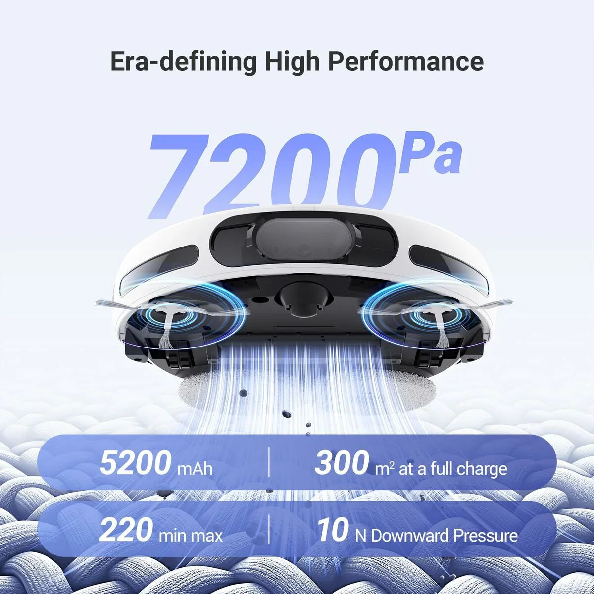 Robot Aspirapolvere Ezviz 5200 mAh - Yestore