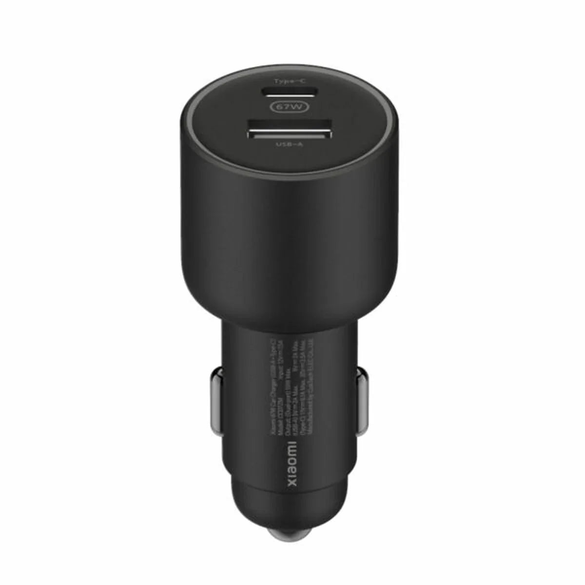 Caricabatterie per Auto USB Universale + Cavo USB-C Xiaomi 67W Nero 55 W - Yestore