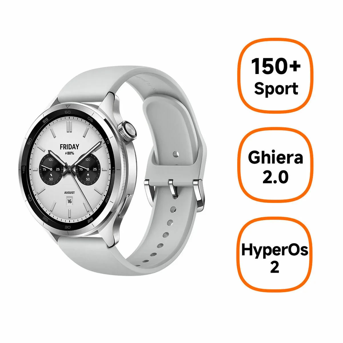 Smartwatch Xiaomi BHR9197GL Argentato 1,43" - Yestore