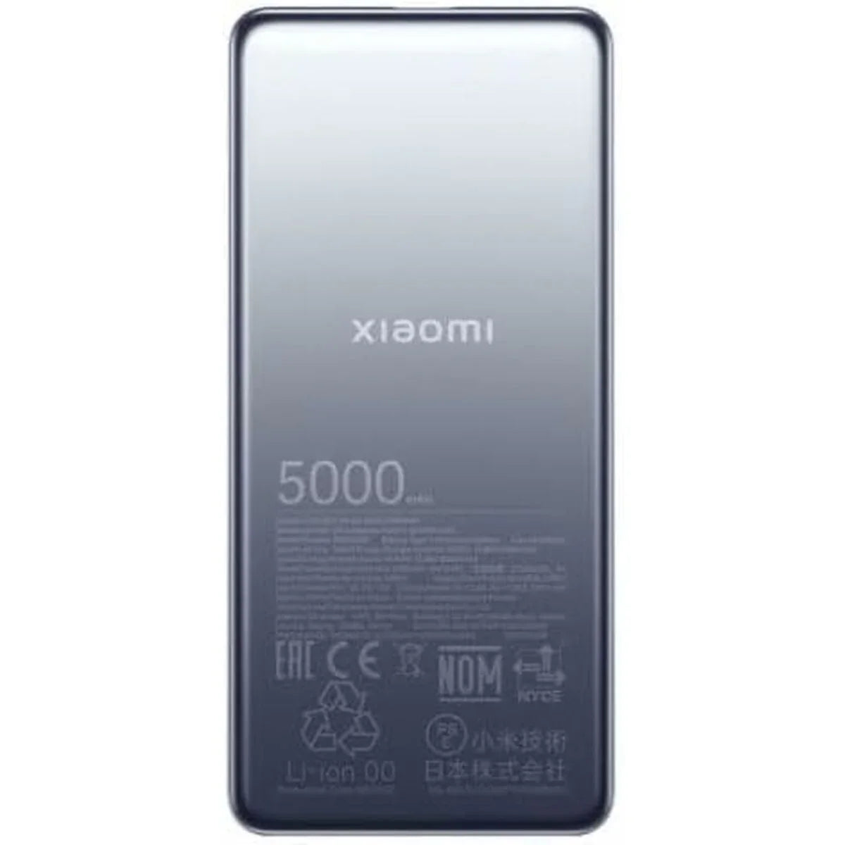 Powerbank Xiaomi Azzurro Argentato - Yestore