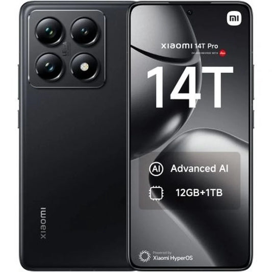 Smartphone Xiaomi 14T P 12-1TB BK Octa Core 12 GB RAM Nero - Yestore